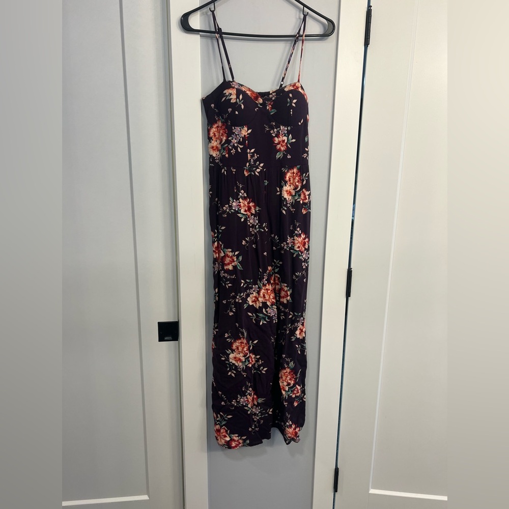 Xhilaration Floral Jumpsuit